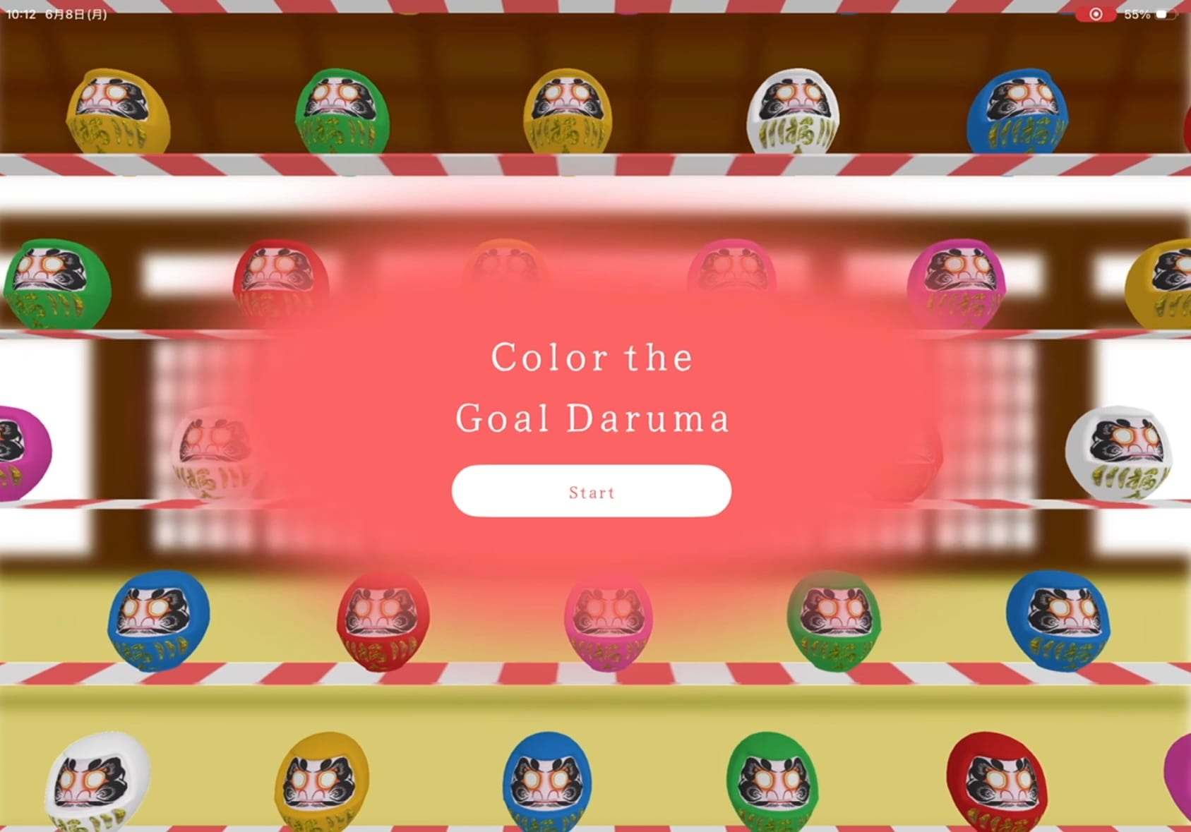 Color the Goal Daruma